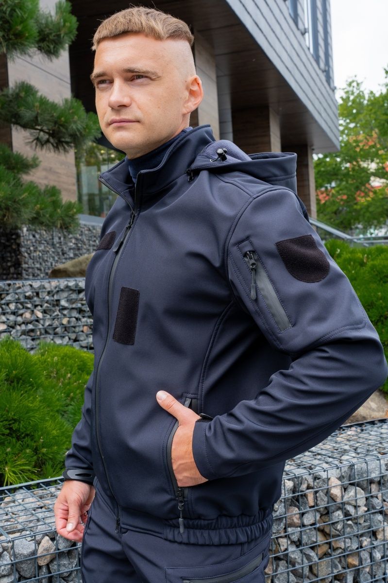 Куртка для ДСНС Track Softshell темно-синя