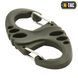 M-TAC КАРАБІН S-HOOK ПЛАСТИКОВИЙ OLIVE
