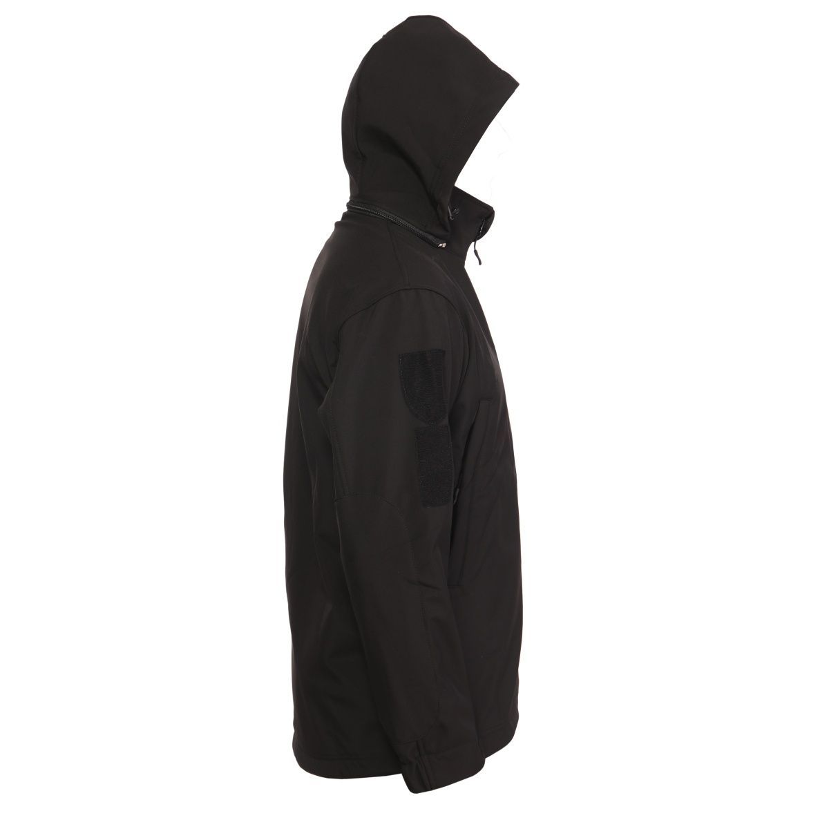 Куртка тактична зимова для Поліції Softshell чорна Tactical