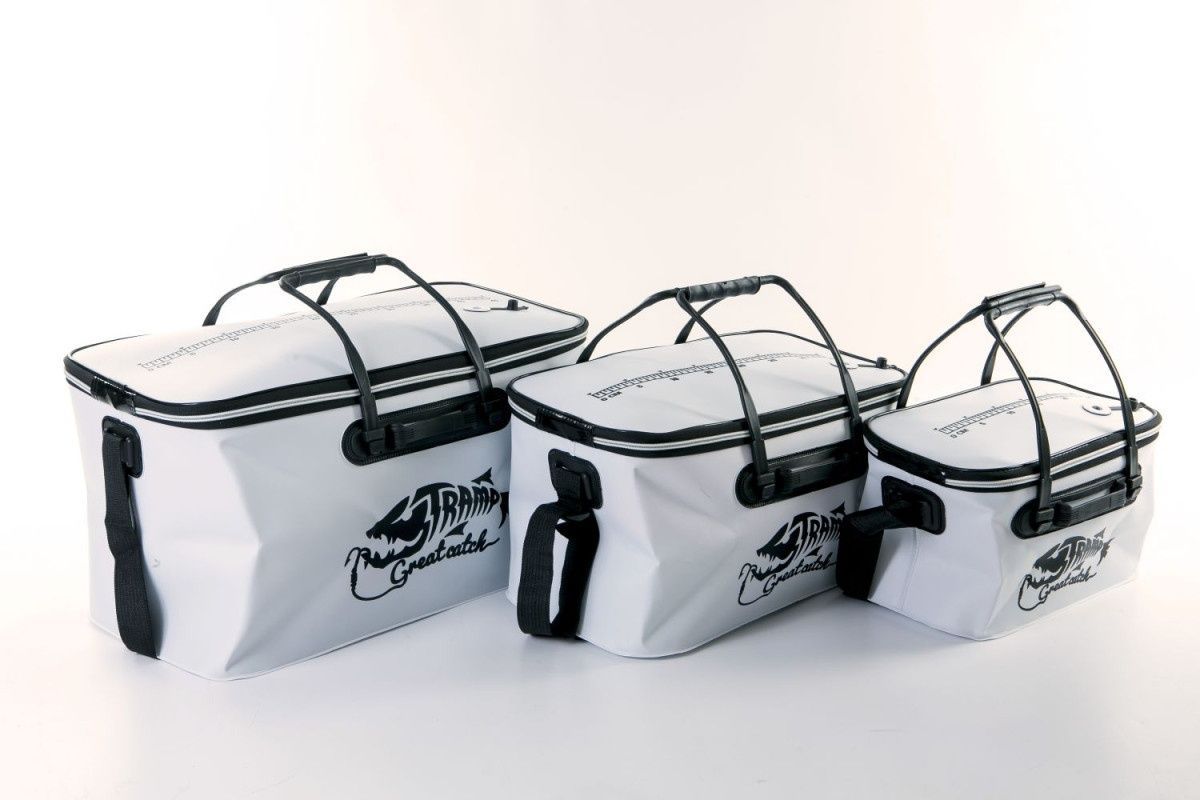 Сумка рибальська Tramp Fishing bag EVA, White-S