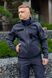 Костюм Track Pro Softshell на флісі синій для Української залізниці