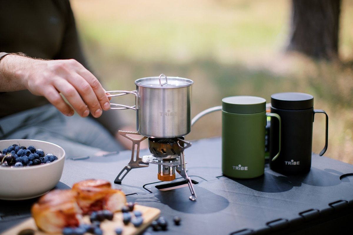 Чашка-термос Tribe Adventure Mug 450 мл T-FA-0032, black