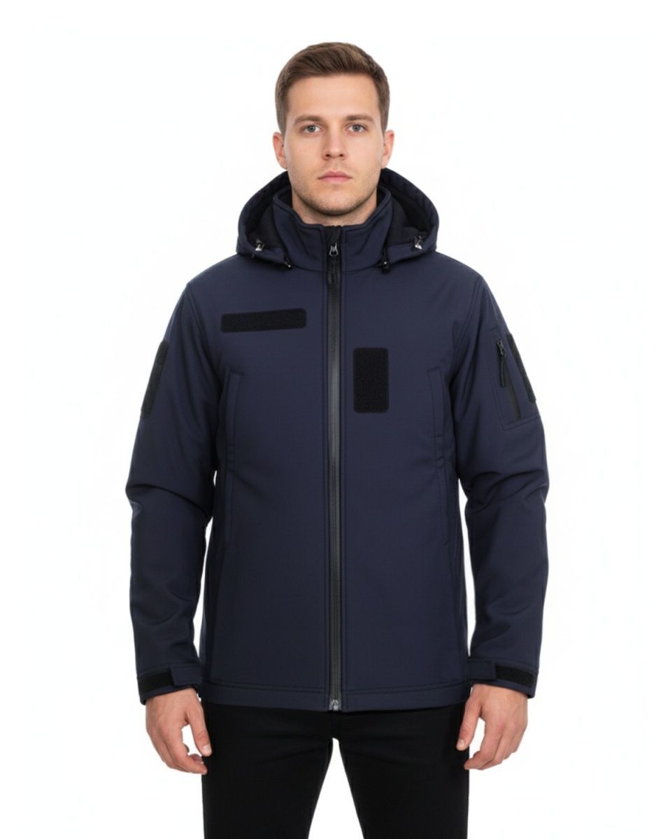 Куртка для ДСНС синя Softshell XL